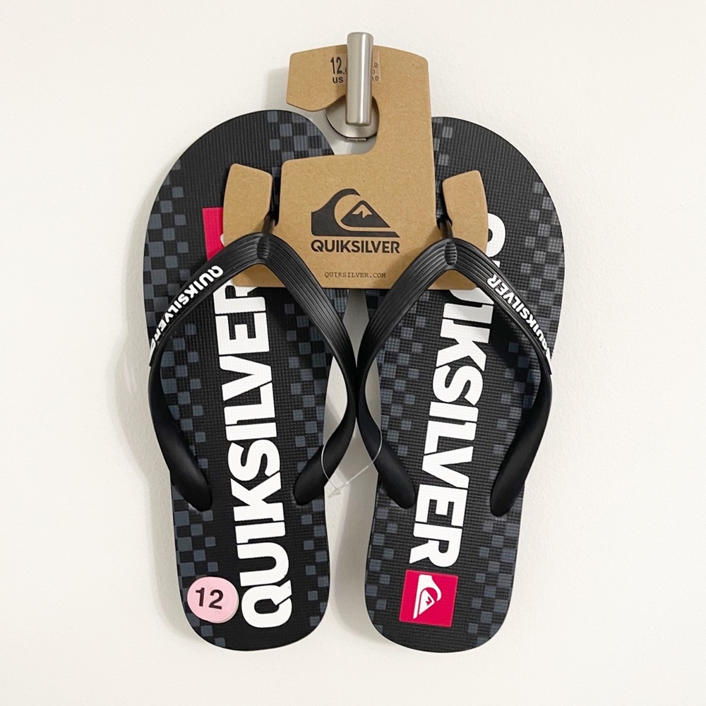 QUICKSILVER MENS MOLOKAI PRINT SANDAL FLIP FLOP